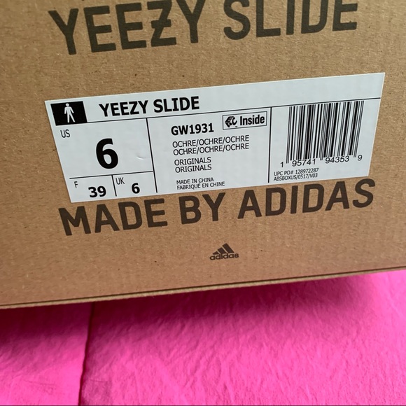 SOLD ON MY DEPOP ochre yeezy slides - Picture 3 of 4